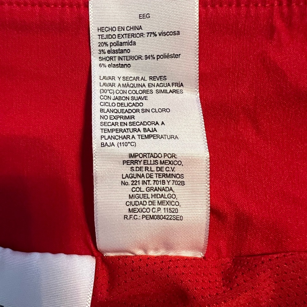Rafaella Scarlet Red Skort - Picture 9 of 9